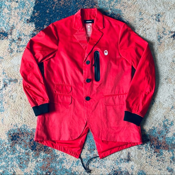 Dsquared2 Women’s Opening Ceremony Jacket, Red, size S - Picture 2 of 9